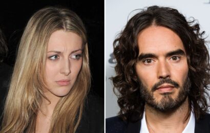 Russell Brand’s wife’s Instagram page vanishes as he denies ‘serious allegations