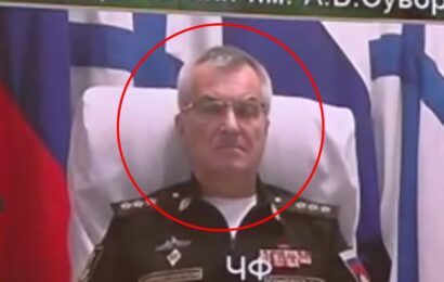 Russia releases &apos;new footage&apos; of admiral to prove he is alive
