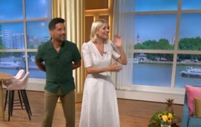 This Morning ‘carnage’ as lemon throw aimed at Holly Willoughby strikes guest