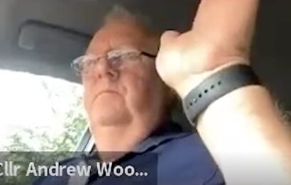 Welsh councillor filmed voting during Zoom meeting while driving