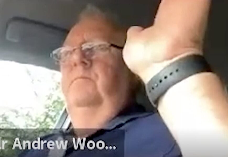 Welsh councillor filmed voting during Zoom meeting while driving