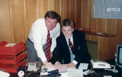 David Beckham recalls first meeting Alex Ferguson after Manchester United signing