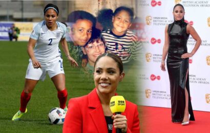 Inside Alex Scott's inspirational life after bravely overcoming domestic abuse hell to become much-loved BBC presenter | The Sun