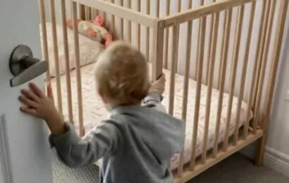 Mum-of-two transforms old IKEA cot into a toddler bed for kids – it cost nothing & only takes 60 seconds | The Sun