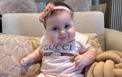 My baby is a MILLIONAIRE and rakes it in at just six months… when she grows up she won’t even remember how she got rich | The Sun