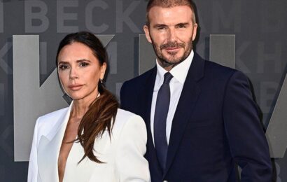 Posh and Becks arrive in style for Beckham’s global premiere