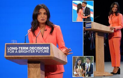 Rishi rolls out his secret weapon at Tory conference! – Mrs Sunak!