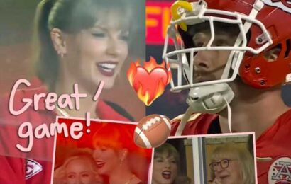 Taylor Swift Cheers On Travis Kelce While Schmoozing His Parents At Latest Kansas City Chiefs Game!
