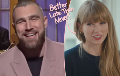 Taylor Swift DID Go See Travis Kelce For His Birthday – Here’s How They Celebrated!