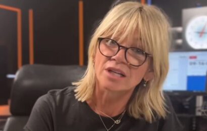 Zoe Ball apologises for leaving co-star in tears after reading out personal note