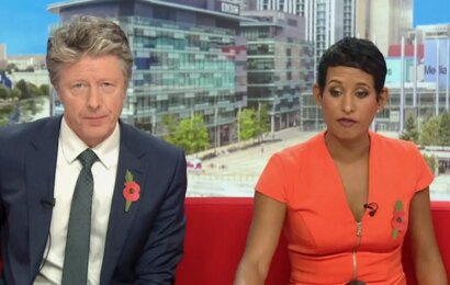 BBC Breakfast Naga Munchetty issues warning to co-star as she spots blunder