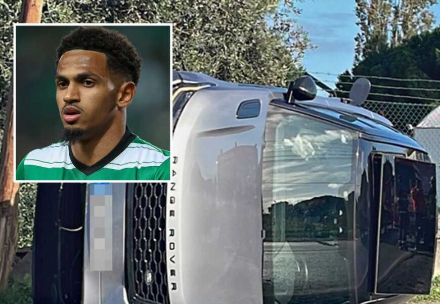 Former Tottenham star Marcus Edwards suffers horror car crash on way to training with £73K motor left on its side | The Sun