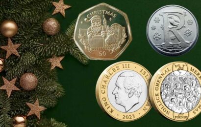 Four rare and most valuable Christmas coins worth up to £136 – do you have one in your change? | The Sun