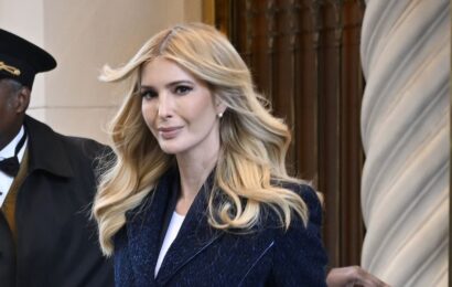 Ivanka Trump leaves her Manhattan apartment before taking the stand