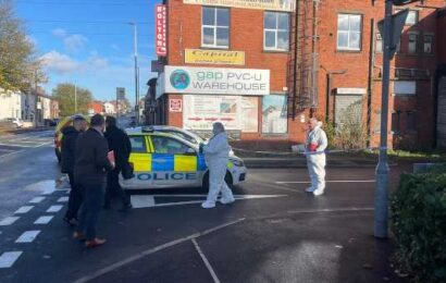 Man shot and stabbed in &apos;targeted&apos; attack at Greater Manchester home