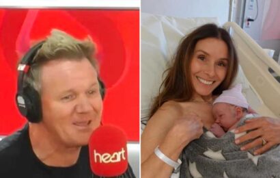 Watch the moment Gordon Ramsay revealed he was having a 'Christmas baby' ahead of surprise birth | The Sun