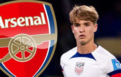 Arsenal scout USA wonderkid dubbed 'next Thomas Muller' as Arteta looks to add goals in January transfer window | The Sun
