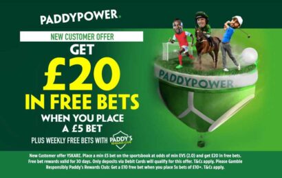 Bet £5 on horse racing and get £20 in FREE BETS with Paddy Power special offer | The Sun
