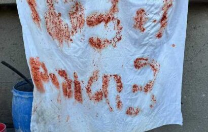 Israeli hostages had used food to write &apos;SOS&apos; on makeshift white flags
