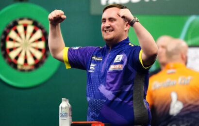 Luke Littler, 16, produces ‘silly’ darts in one of PDC Worlds’ best-ever debuts
