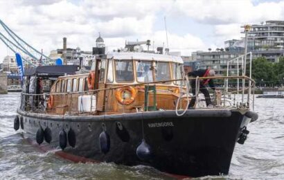Rishi Sunak joins calls to save barge that bore Sir Winston Churchill