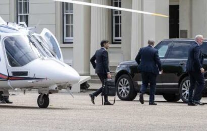 Rishi Sunak personally intervenes to keep his VIP RAF helicopter rides