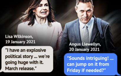 Watch live: Lisa Wilkinson’s texts revealed as Bruce Lehrmann’s defamation case continues